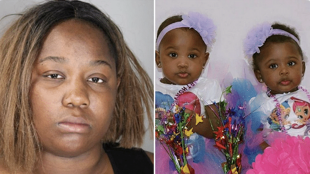 Tenia Campbell, Medford, Long Island mom sentenced to 20 years prison for smothering her twin daughters to death.